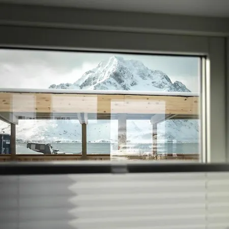 Brand New Nappstraumen Seaview Cabin * Gravdal (Vestvagoy)